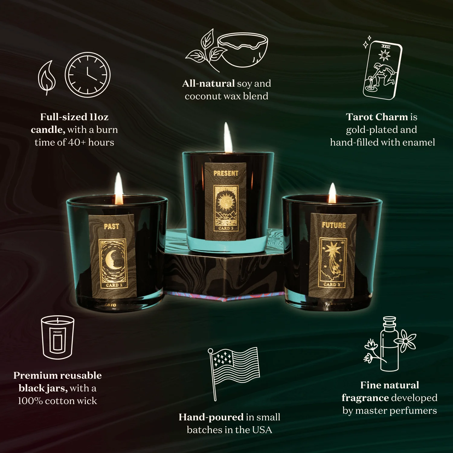 The Fortune Teller Candle Set of 3 - Image 6